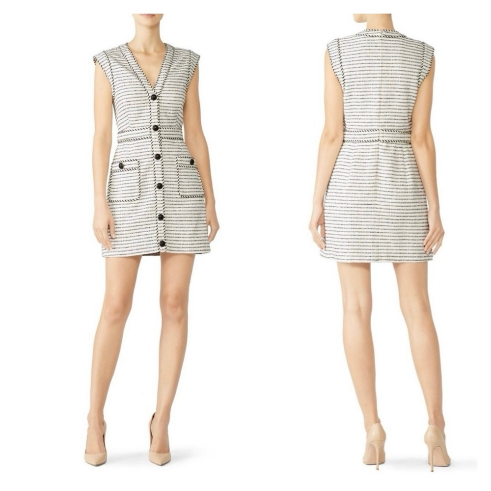 Veronica Beard Striped‎ Mini Dress Size 6